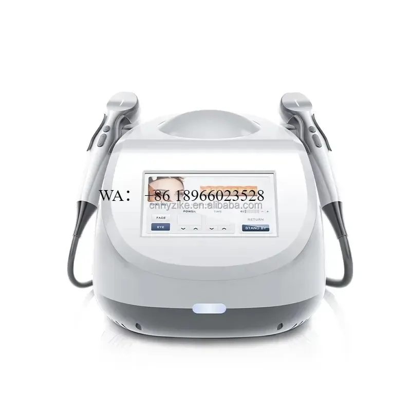 WMWMNU Portable ABS Hammer Magnetic Energy Vibration Activator Cold Hot Sonar Facial Beauty for Home Use