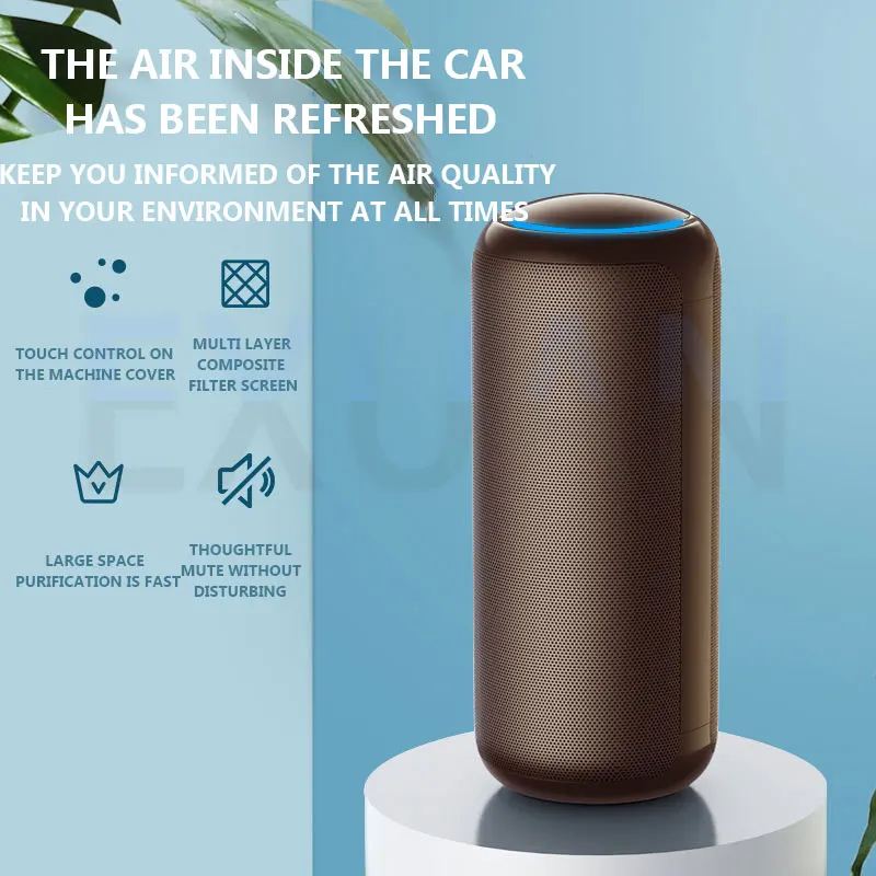 Cup Type Car Air Purifier Car Mounted Air Purifier Automobiles New Car Formaldehyde And Odor Removal Machine Car Air Deodorizer - Image 2