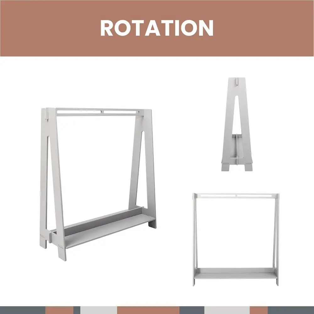 Children's Clothing Hanger, Toddler Wardrobe Rack, Montori Hanging Display for Kids' Apparel