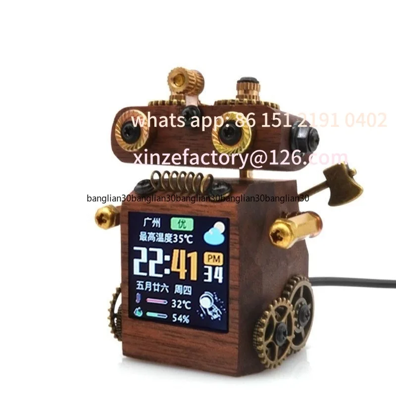 Настраиваемые настольные часы с погодой, настольные игры, умное напоминание о цвете, подарок на день рождения, умный креатив