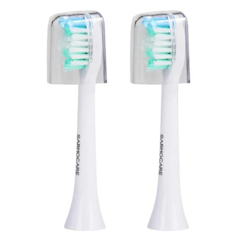 6 Stück/Set Ersatz-Zahnbürstenköpfe für Sarmocare S100 S700 S710 Ultraschall-Schallzahnbürsten, Weiche Bürstenköpfe – Detail 10