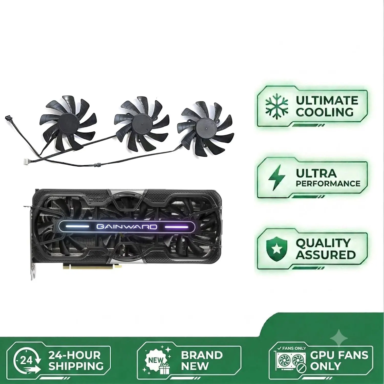 85MM TH9215B2H-PFB01 RTX3090 RTX3080 RTX3070 Video Card Fan For Gainward GeForce RTX 3090 3080 3070 Phantom Cooling Graphics Fan