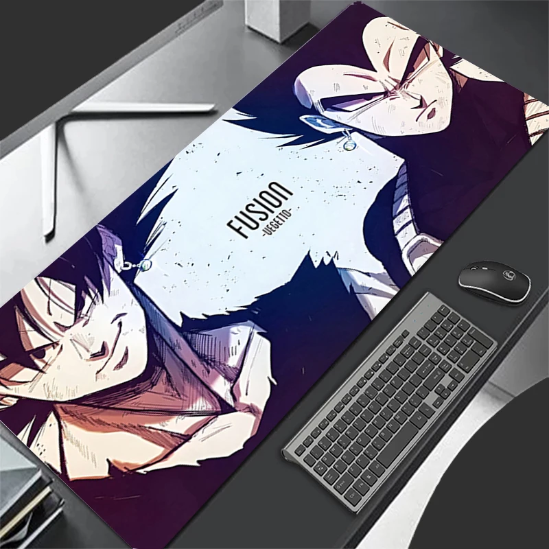 

Mouse Pad dragon ball Anime characters Gamer PC Computer Large 900x400 XXL Desk mat Keyboard Gaming Accessories Mousepad Carpet