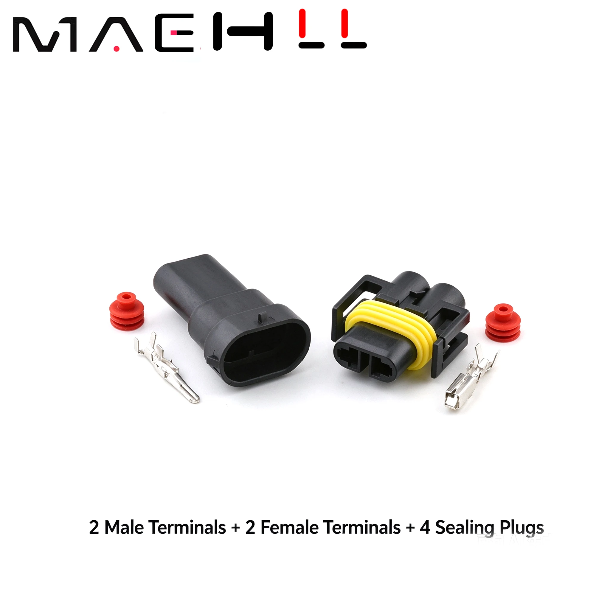 2 Pin DJ7028Y-2.8-11/21 12124819 Male Female Fog Lamp Xenon Connector Plug H8 H9 880 H11 Auto Light Socket Kit