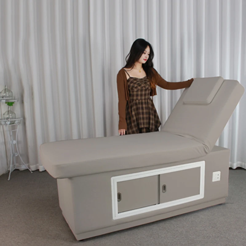 Cosmetico Elettrico Lettino di Bellezza Massaggio Viso Tatuaggio Ospedale Pilates Letto Spa Multifunzionale Lettino Estetista Salon Furniture