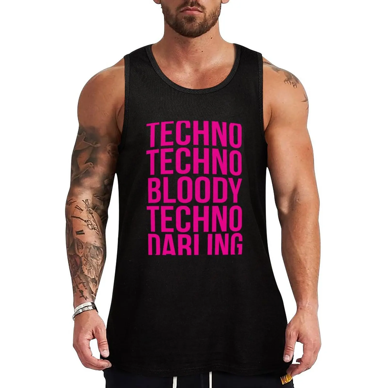 Absolutely Fabulous - Techno, Techno Tank Top Japanese t-shirt t-shirt for man gym t shirt men t shirts