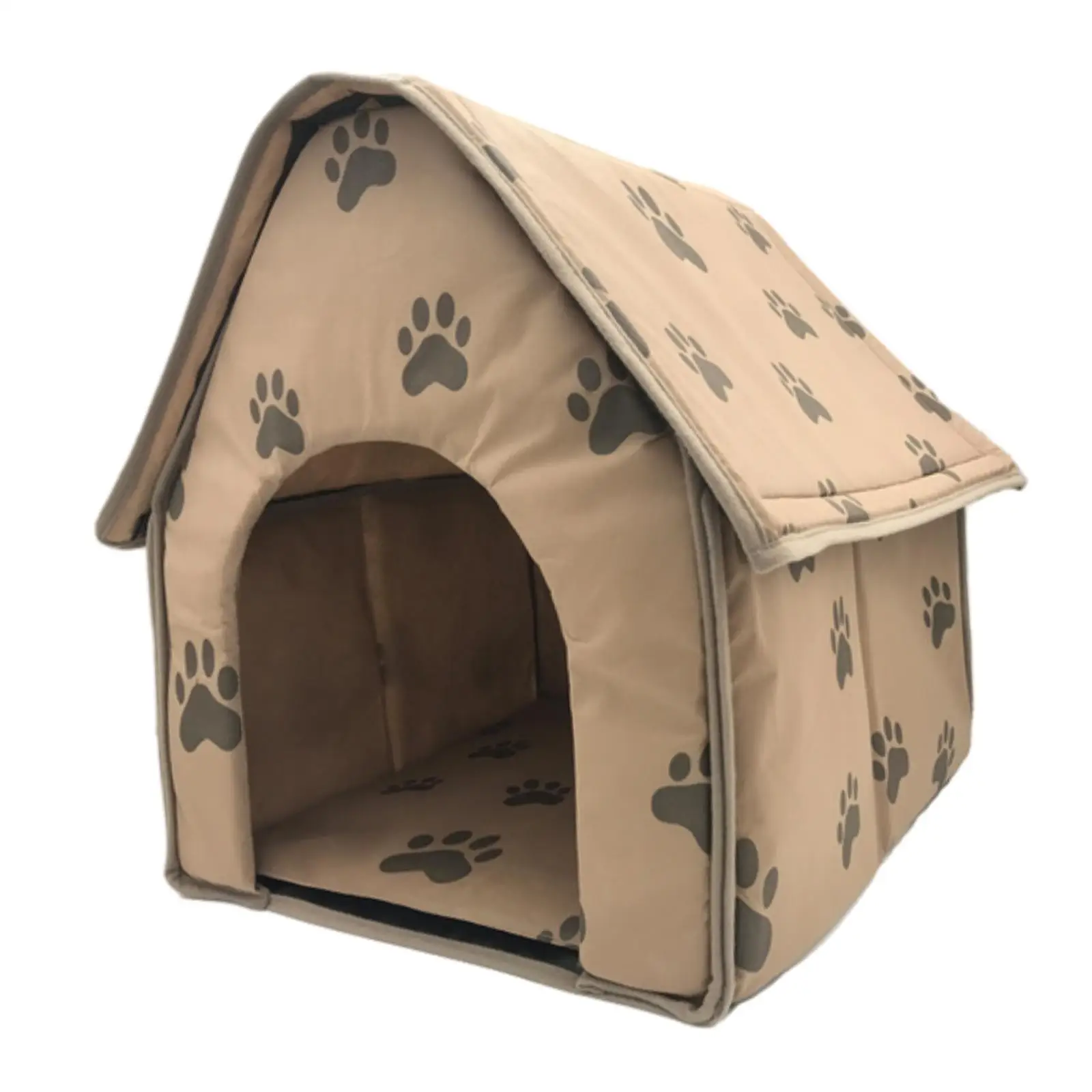 PORTABLE DOG Footprint HOUSE , Warm and Comfortable and Everywhere