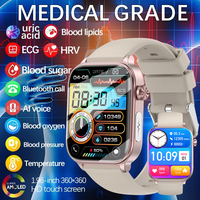 For Xiaomi Medical Grade ECG+PPG Smart Watch Women Blood Sugar Blood Lipid Uric Acid Women Menstrual Health Tracker Smartwatch