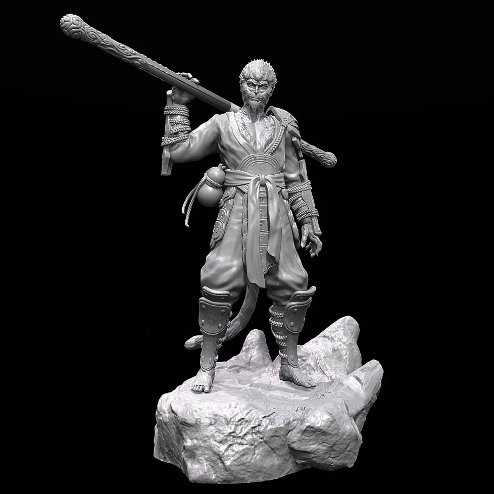 The height of man 50mm 75mm 95mm Resin model kits figure colorless and self-assembled 3D Printing  TD-7000/3D