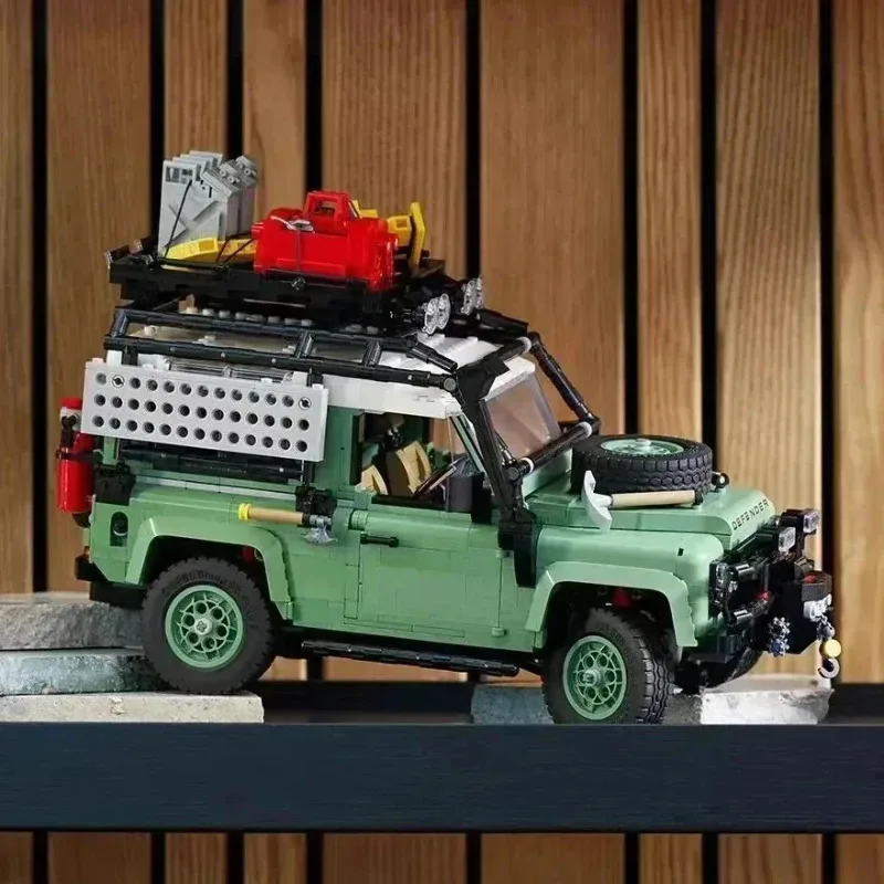 

2025NEW Land Rovered Defender 90 Bricks compatible SUV Model Wrangler Car Mechanic Large Boy Difficult Toy Model Perfect Gifts