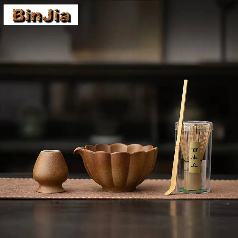 

Ancient Pottery Pumpkin Matcha Tool Creative Bowl Tea Leek Hundred Books Stand Song Dynasty Order Maker Utensils Tea Ceremony