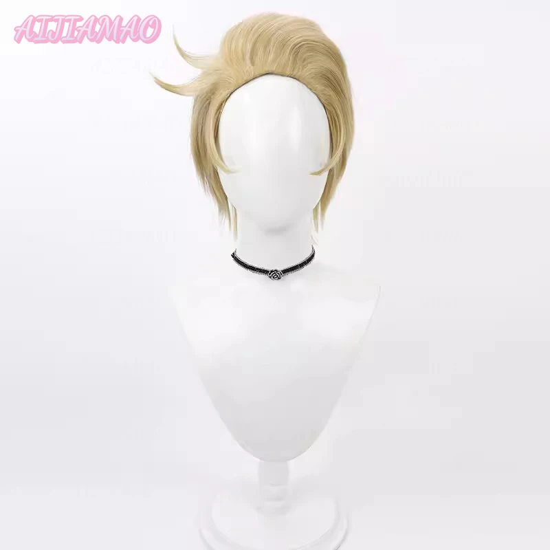 

Anime Lucifer Cosplay Morning Star Costume Wigs Short Heat Resistant Synthetic Hair Halloween Party Role Play Carnival Props