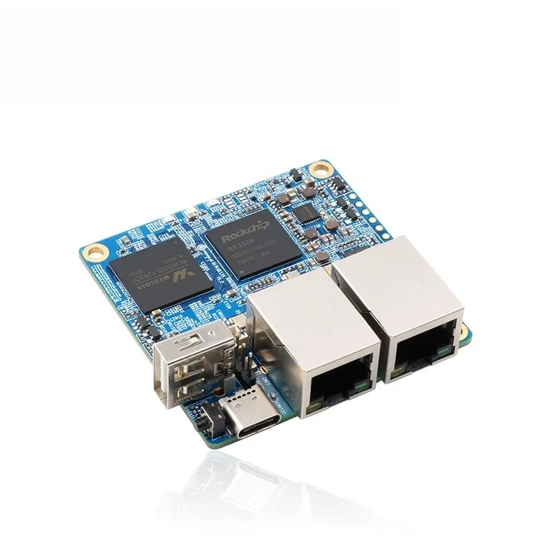 【Hot Sale】Orange Pi R1 Plus LTS 1GB RAM RK3328 Open Source Single Board Computer Run OpenWRT Android 9 Ubuntu Debian For