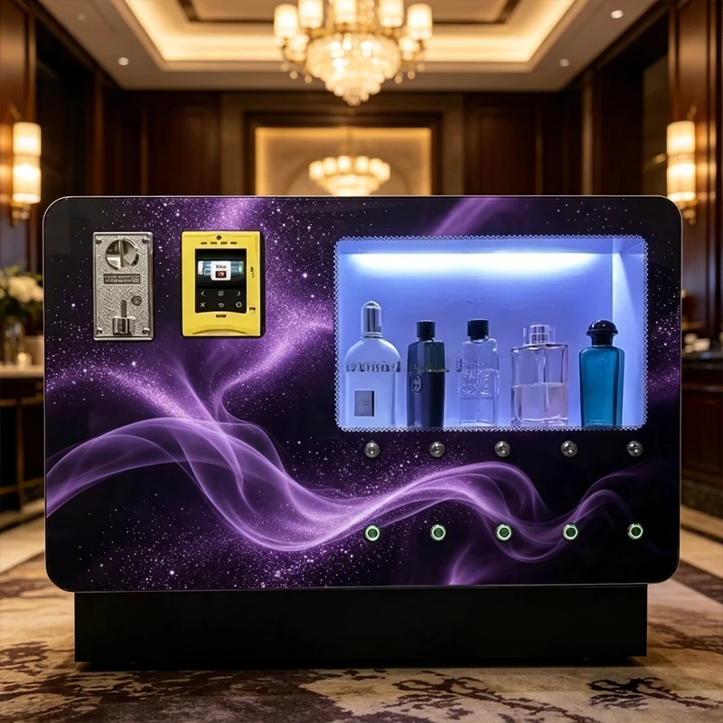Automatic Perfume Vending Machine Self Service Fragrance Dispenser Multi Scents Commercial Unmanned Equipment Customized