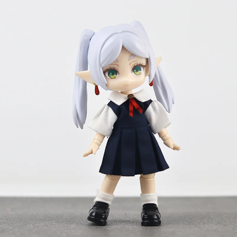 

In Stock Ob11 Frieren Fern Commoner Doll Cute Action Figure Anime Model Toy Movable Cute Doll Birthday Gift For Best Friend