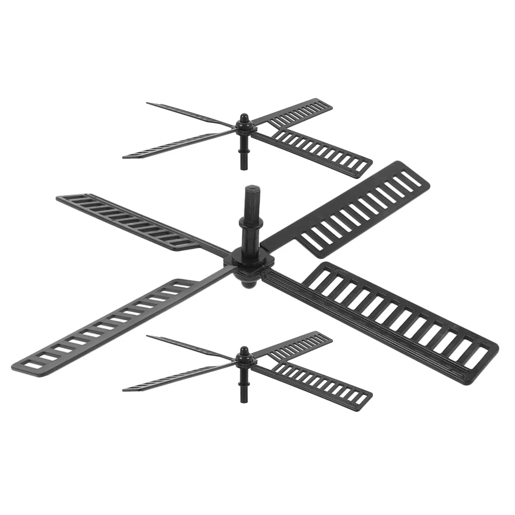 3 قطعة شفرات طاحونة الشمسية البلاستيك مقاوم للماء الدورية في الهواء الطلق حديقة ديكور لساحة فناء الحديقة الهولندية نمط المشهد حلية