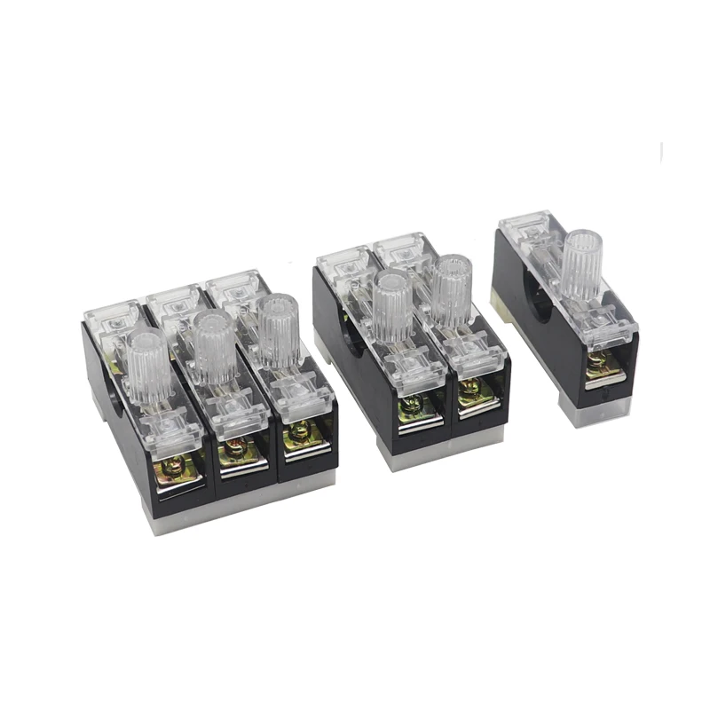 6X30mm 220V Glass Fuse Holder FS-101 FS102 FS103 Din Rail Mount Single Pole 6*30 Fuse Casing 0.5A ~ 30A