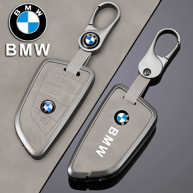 Fashion Zinc Alloy Car Key Case Shell Cover For BMW X1 X3 X4 X5 F15 X6 F16 G30 7 Series G11 F48 F39 520 525 f30 118i 218i 320i