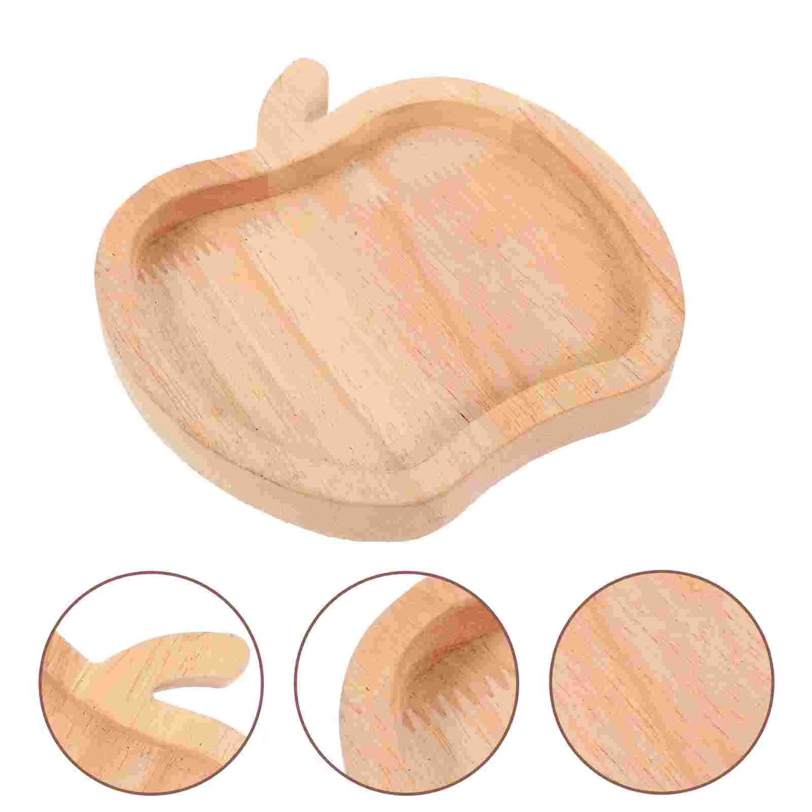 Tray Storage Snack Severing Wood Fruits Kitchen Gadgets Tableware Board Multifunction