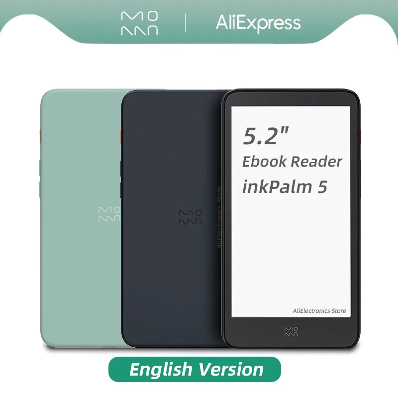 inkPalm 5 (第2世代)(32GB) 新品 Moaan InkPalm 5 Mini 5.2Inch E-ink Ebook Ereader Ebook Reader
