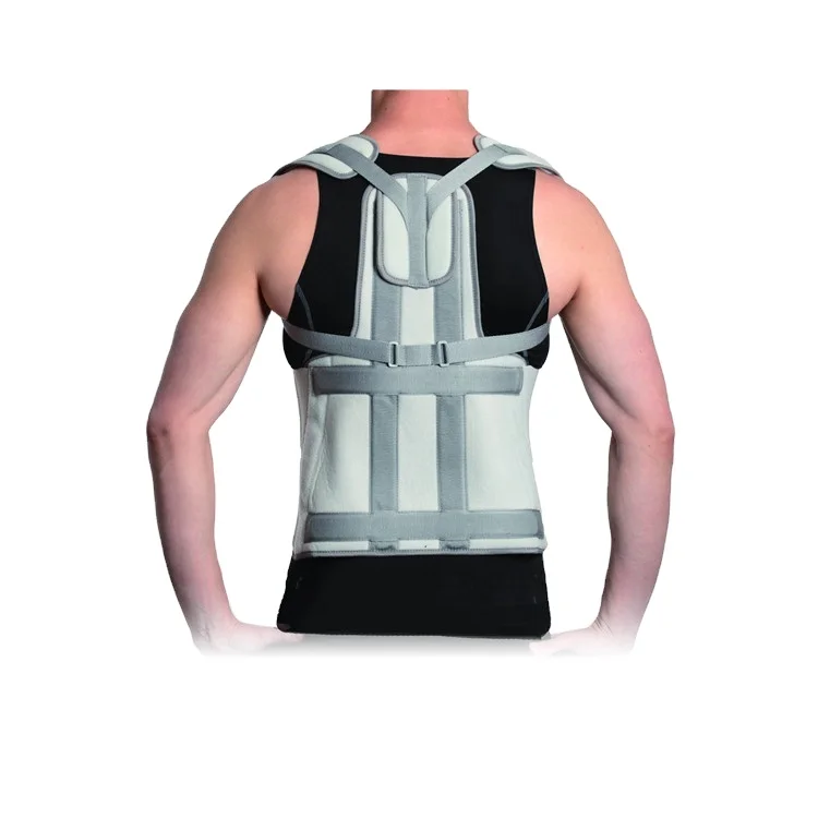 OL-WA113 Spinal brace waist posture corrector Lumbar back support belt brace with shoulder straps