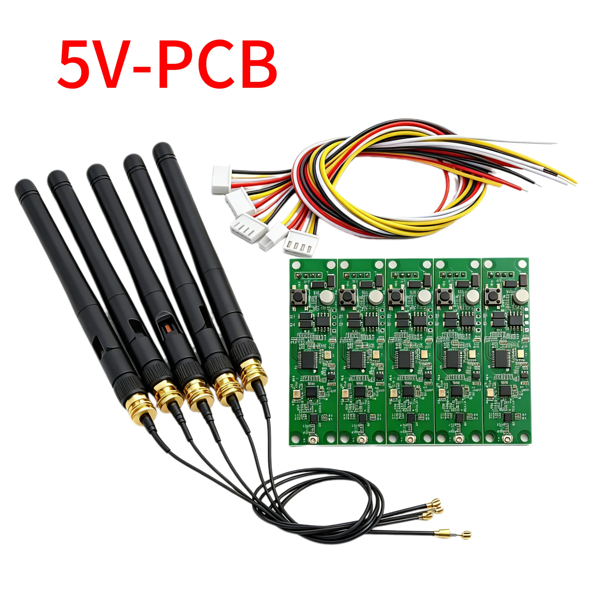 A8 2.4G ISM DMX 512 Wireless Controller PCB Module 2 in 1 Transmitter Receiver For Stage Light Built-in Wireless DIY 485EE