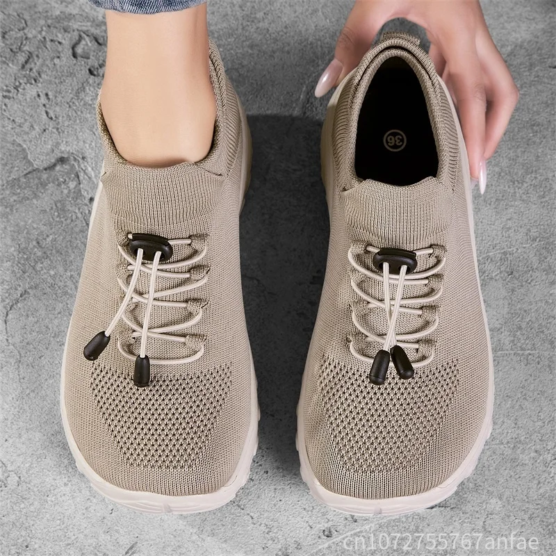 Unisex Wide Toe Walking Shoes Women Comfortable Barefoot Casual Footwear New Flat Light Weight Sports Zapatillas Size 36-43