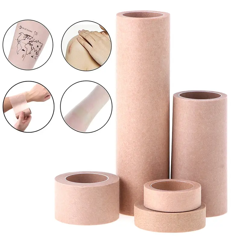 1 Roll Skin Color Tone Concealer Tattoo Stickers Cover Up Tattoo Burn Scar Birthmark Invisible Patch Waterproof Tape