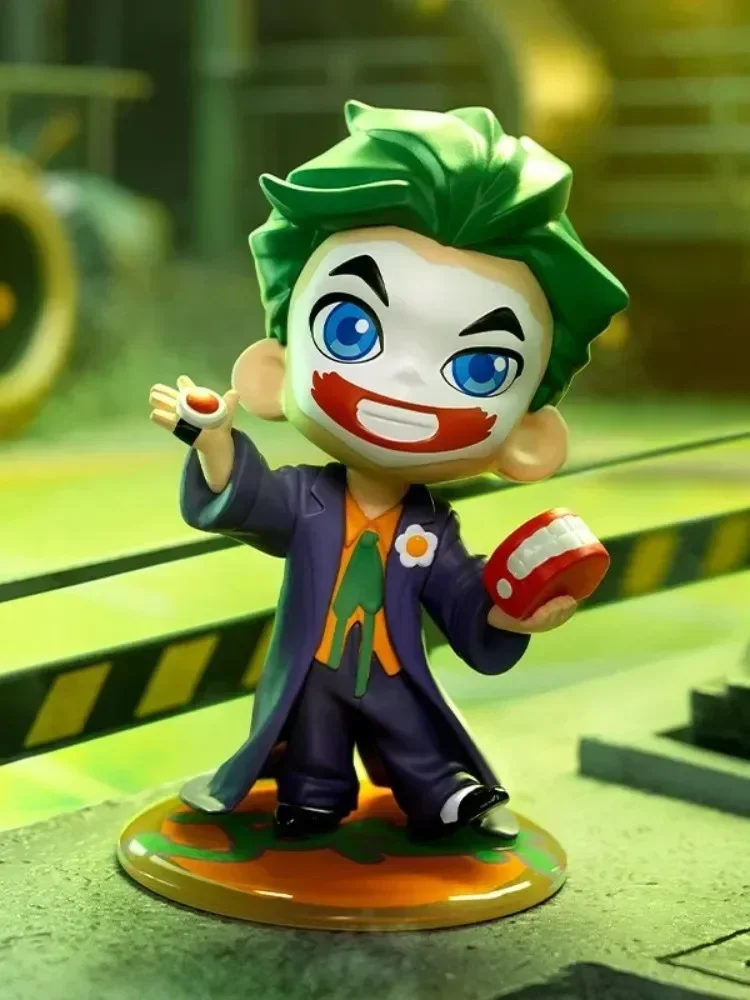 POP MART DC Justice League Kindheit Serie Blind Box Mystery Box Erraten Tasche Spielzeug Puppe Nette Desktop Ornament Sammlung Anime Fig