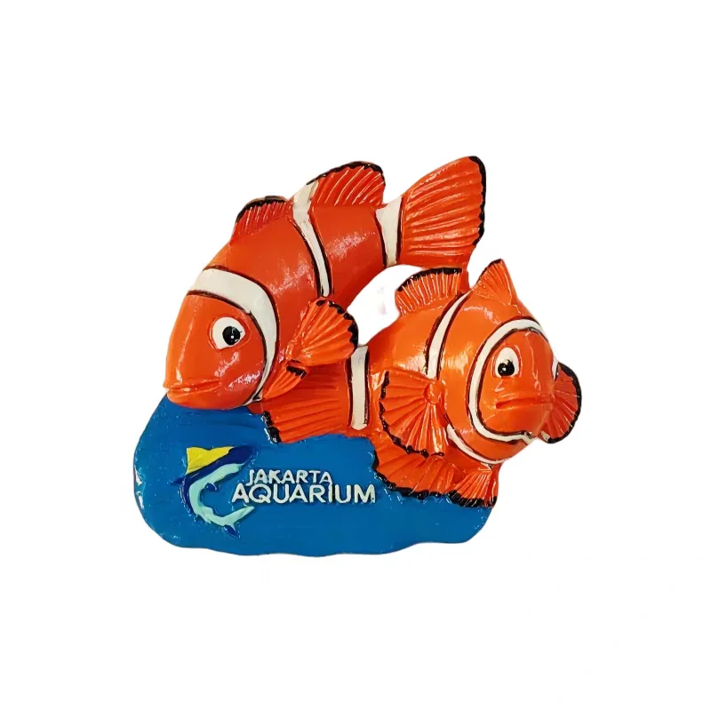 Asia Indonesia Bali Unsa Penida Tourist Souvenir Magnetic Sticker Fridge Magnetic Refrigerator Decoration Articles Handicraft