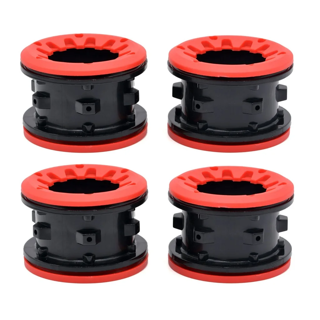 4Pcs Wheel Rim Wheel Hub 7548 7549 for ZD Racing DBX-10 DBX10 1/10 RC Car Upgrade Parts Spare Accessories,1