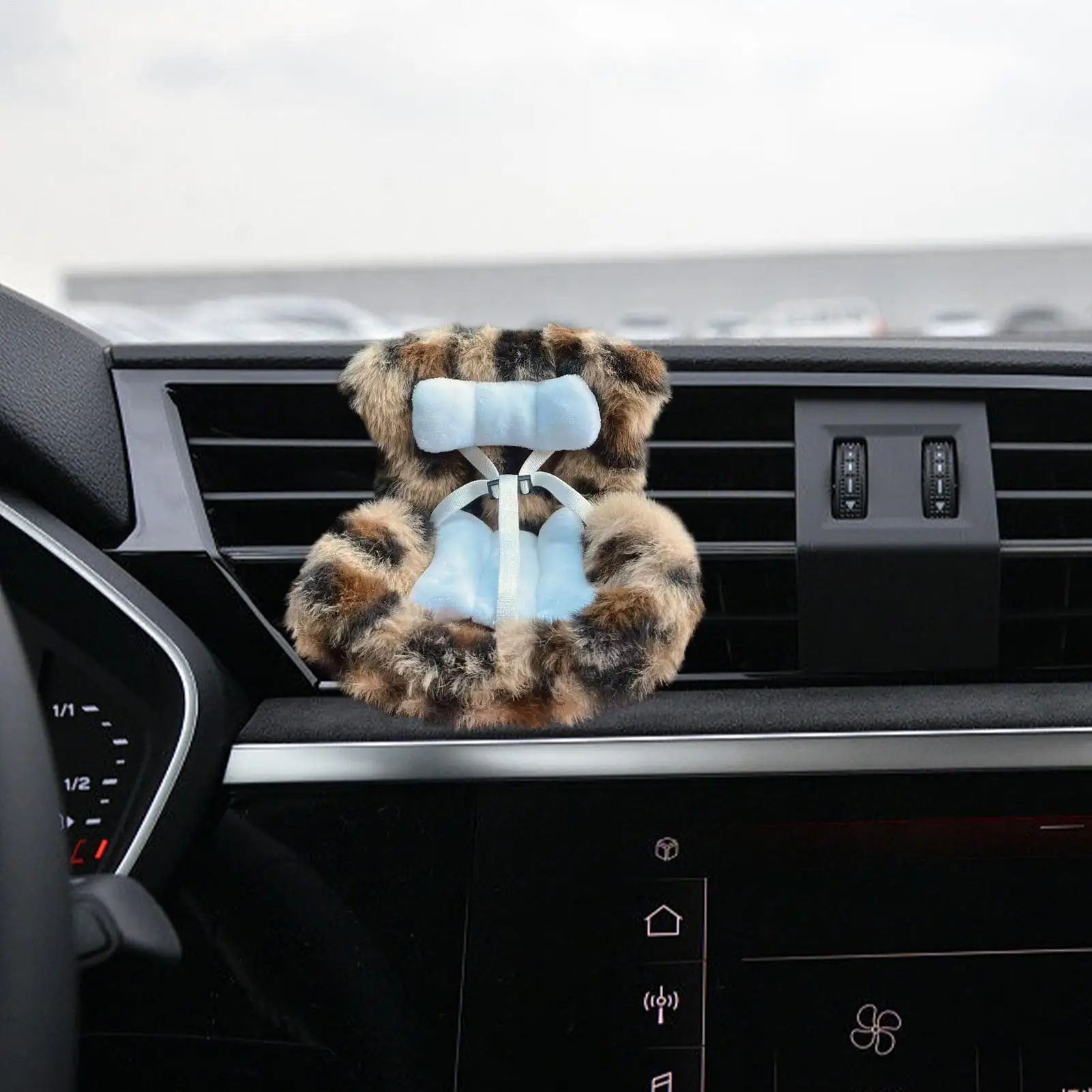

Doll Car Seat 17cm Doll Seat With Clip Onto Car Air Vent Soft Fashionable Toys Accessories Decoration Ornament For Kids