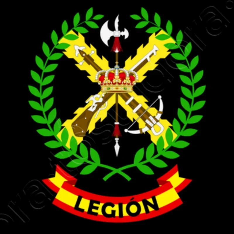 

Legión Extranjera Española Logo Spanish Legion Crest T Shirt. Short Sleeve 100% Cotton Casual T-shirts Loose Top Size S-3XL
