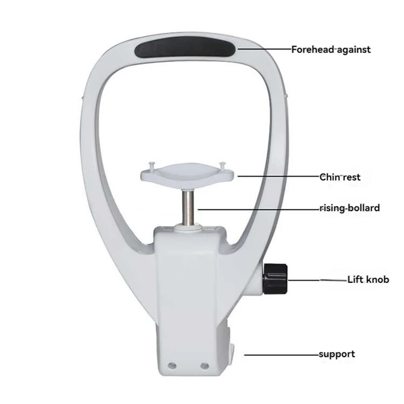 Computer Forehead Rest, Visual Training Chin Support Computer Optometry Instrument That Can Be Raised And Lowered