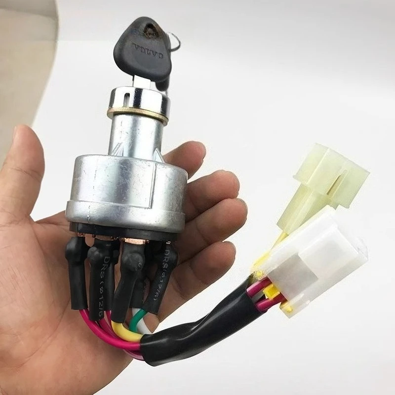 

Подходит для экскаватора EC140B 210B 240B 290B 360B 460B Ключ запуска зажигания