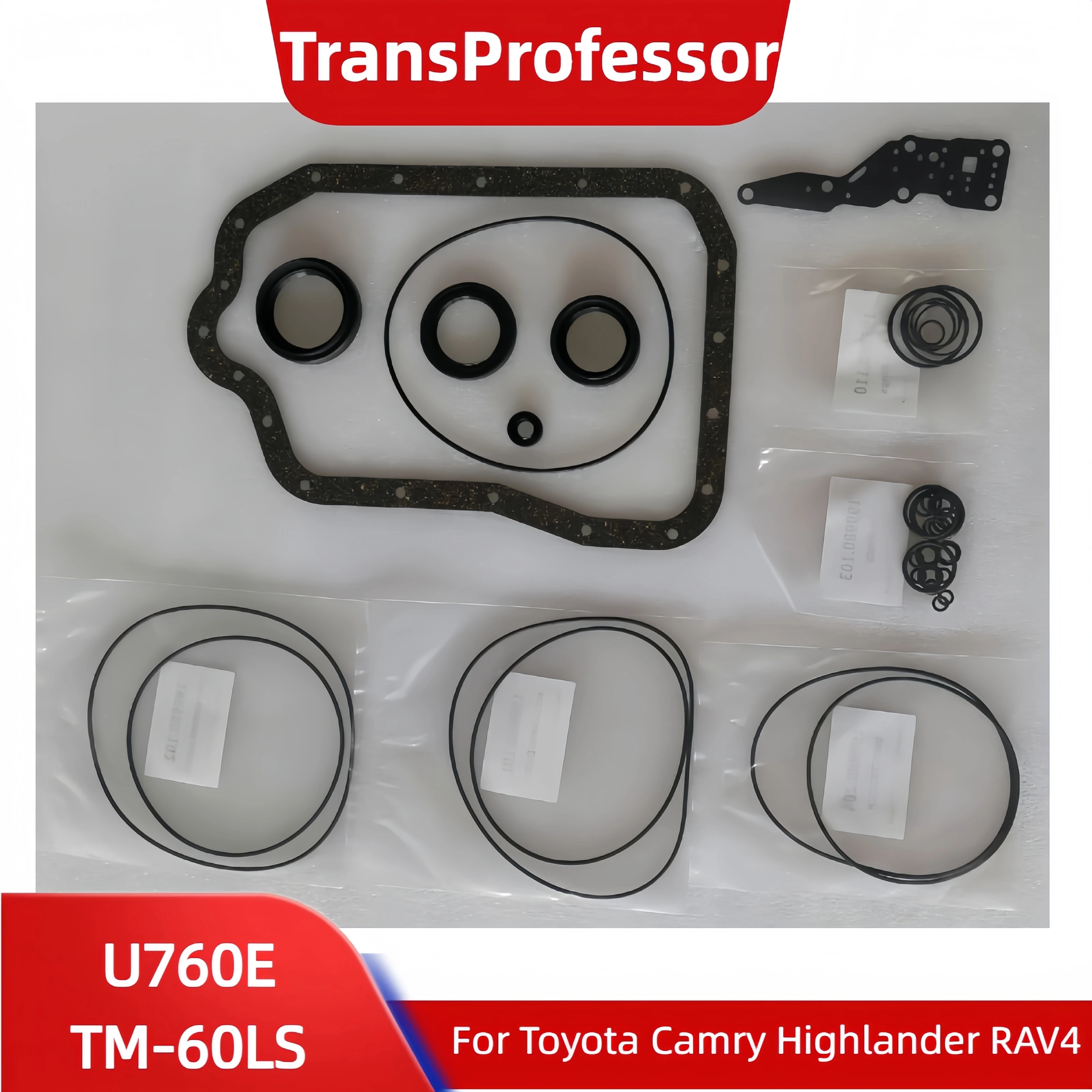 U760E TM-60LS Repair Seal Gasket Kit For Toyota Camry Highlander RAV4 Sienna Venza Scion tC Lexus ES250 6 Speed FWD Gearbox Part