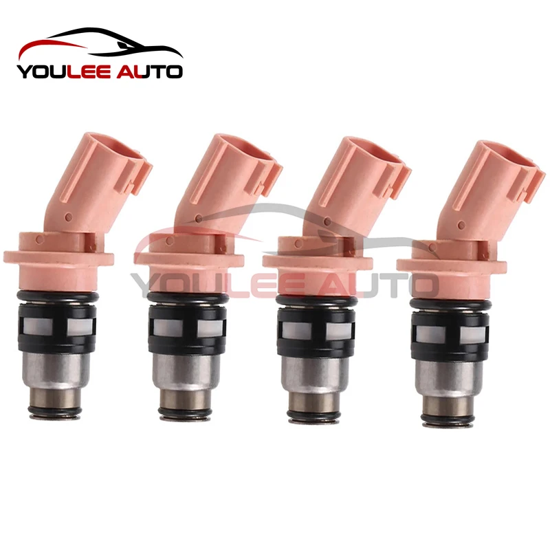 4Pcs 16600-73C00 A46-H12 1660073C00 A46H12 Fuel Injectors For Nissan 100NX Almera N15 Primera P11 Sunny N14 Y10 1.6 High Quality
