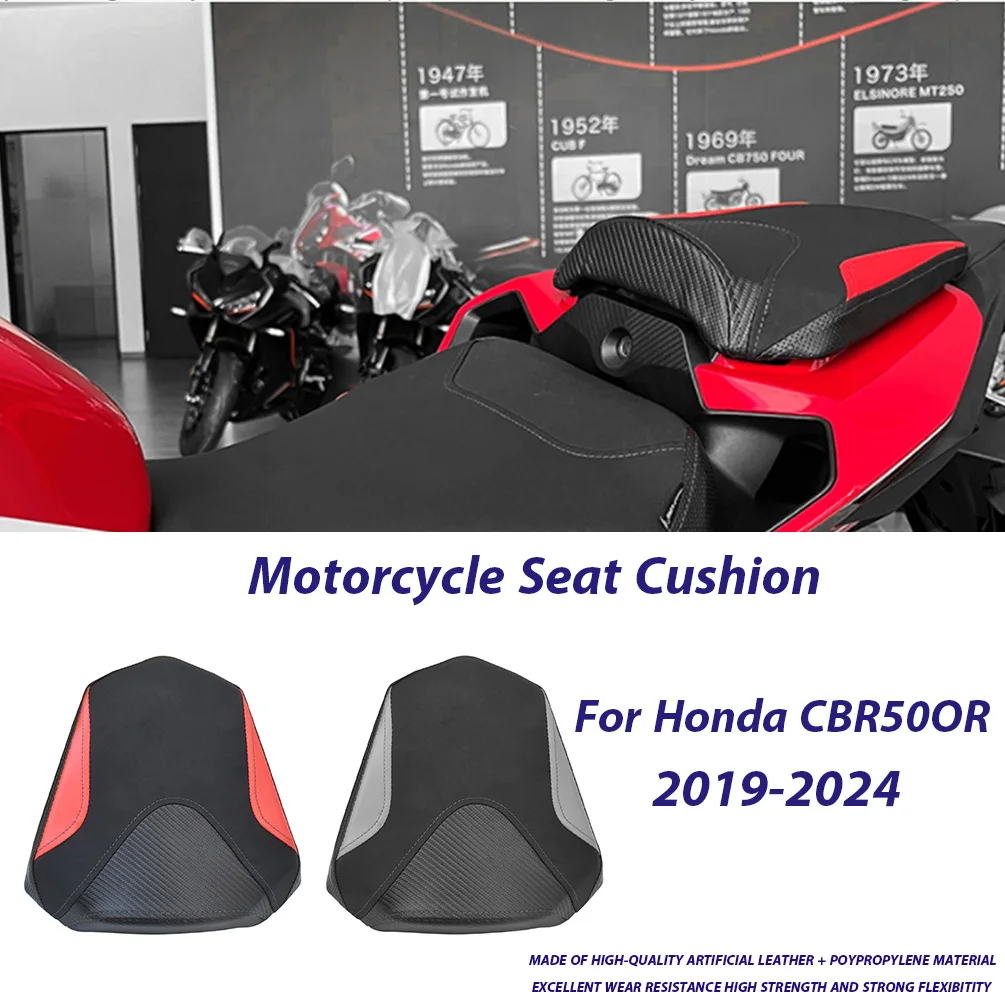 Motorcycle Rear Passenger Seat For Honda CBR 500R 2019-2024 CB500F CBR500R Seat Pad Cover Accessories