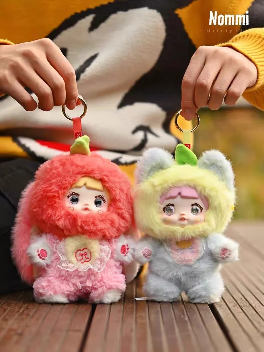 พวงกุญแจตุ๊กตา Nommi Blind Box ลายผลไม้ ซีรีส์ v3 จำนวน 3 ชิ้น พวงกุญแจ Nommi Kawaii น่ารัก ของขวัญวันเกิด/คริสต์มาส กล่องสุ่ม 3 กล่อง