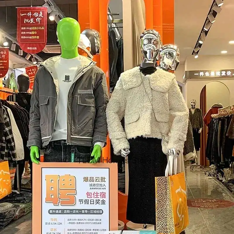 

Women's Clothing Mannequins Light Luxury Window Female Full Body High End Dress for Display Rack Clothing Store Dressmaker Model