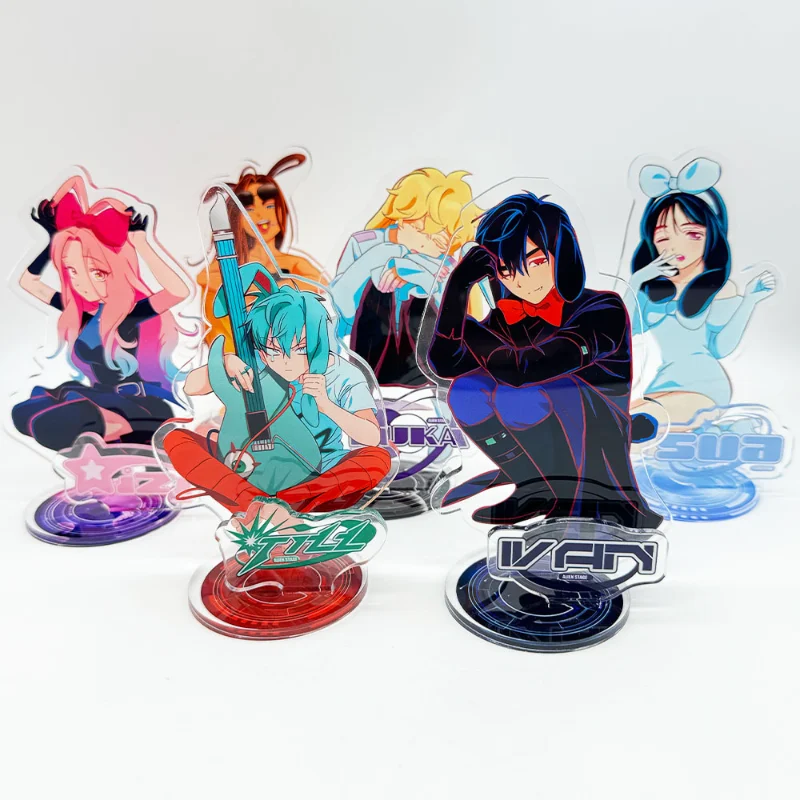Figurki akrylowe ALIEN STAGE Ivan, breloczek anime, ozdoba do plecaka, dekoracja samochodu, ozdoby na biurko, zabawka dla fanów, prezent.