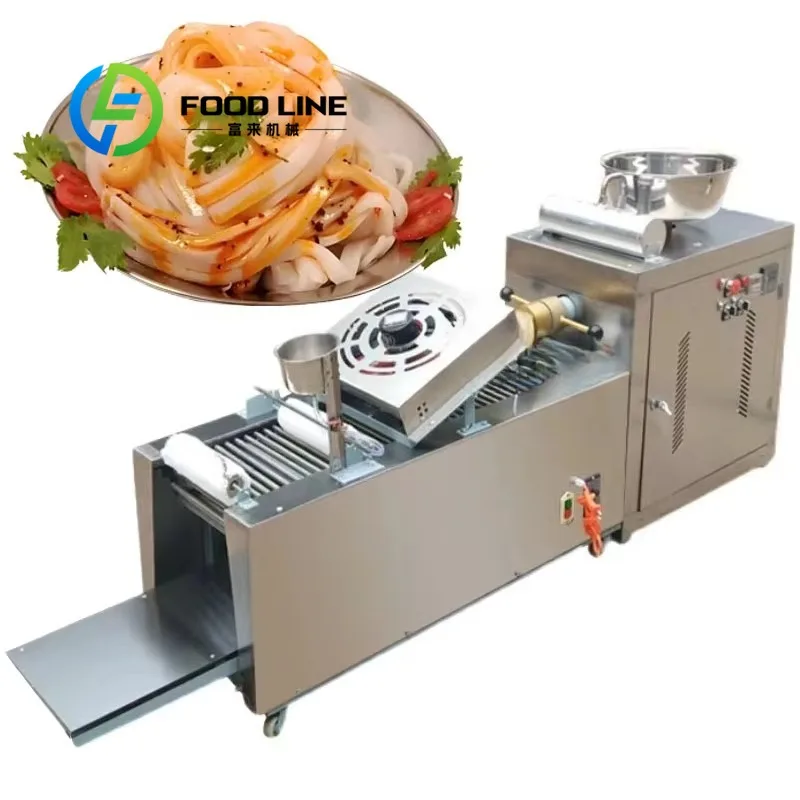 

Customized Rice Flour Noodles Making Machine | Sweet Potato Glass Noodle Machine | With Automatic Length Cutter