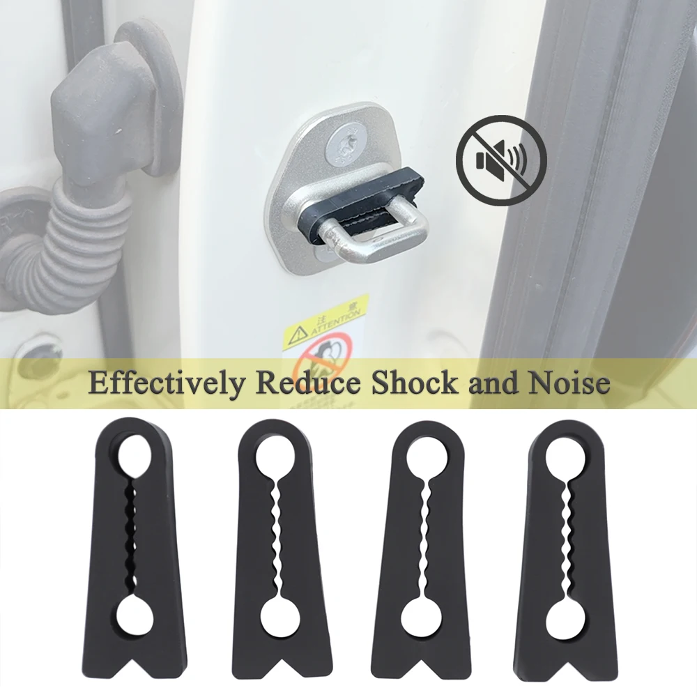 وسادة الباب امتصاص الصدمات وسادة الوفير شرائط ل جيب رانجلر TJ JK JL المصارع JT باب السيارة حامي العالمي اكسسوارات #4