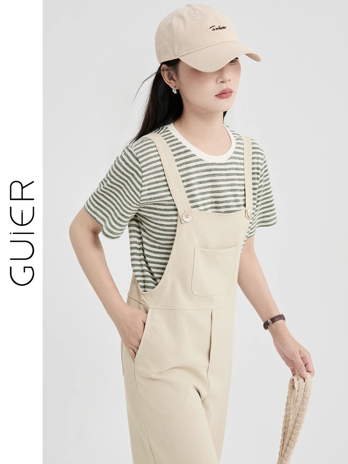 

Повседневные свободные комбинезоны женские летние с высокой талией, широкими штанинами, прямым кроем, эффектом похудения, удобные, дышащие, новинка 2026