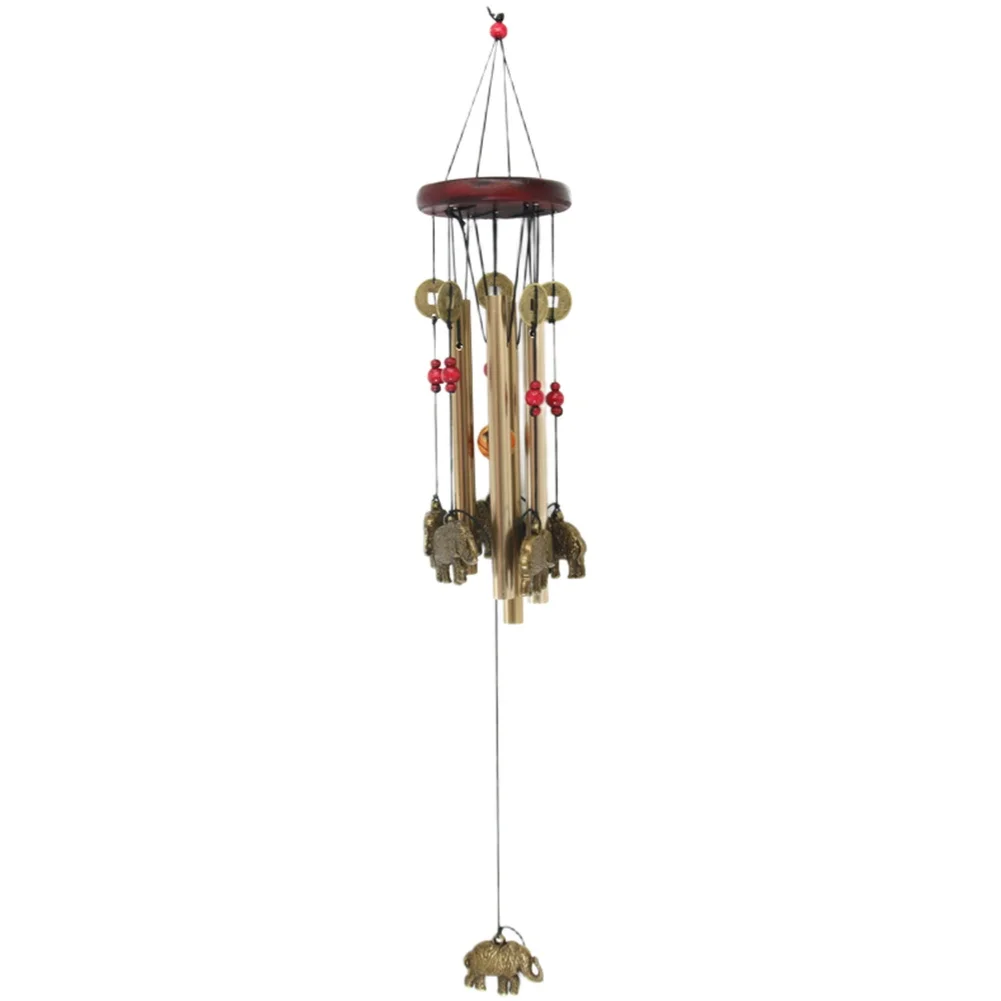 Outdoor decor metal wind chime tubes chapel bells for patio garden balcony and indoor hanging 60cm height 8.5 cm diameter 1PC