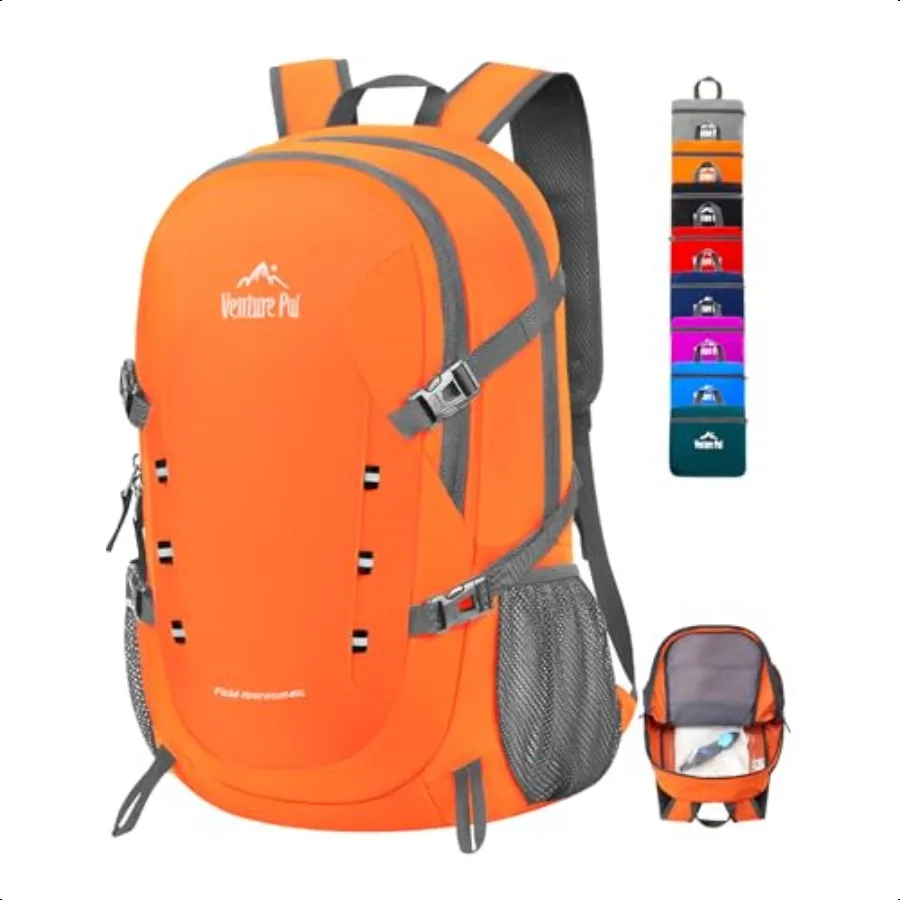 

Venture Pal 40L Lightweight Packable Travel Hiking Backpack Daypack