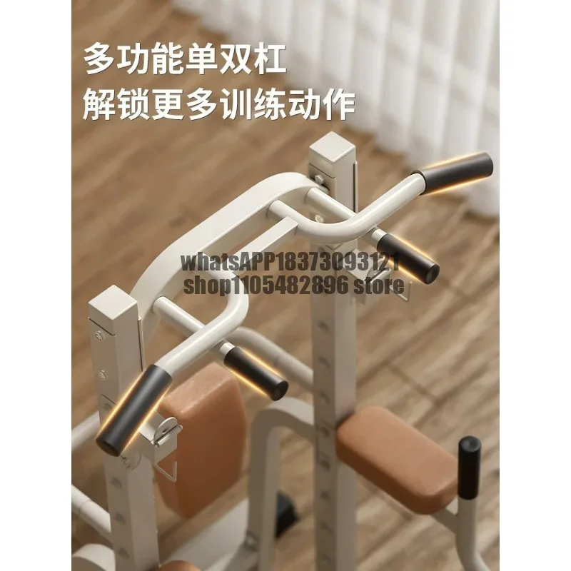 Pull-ups Household indoor horizontal bars Multifunctional fitness equipment Squat bench push frame Barbell bracket