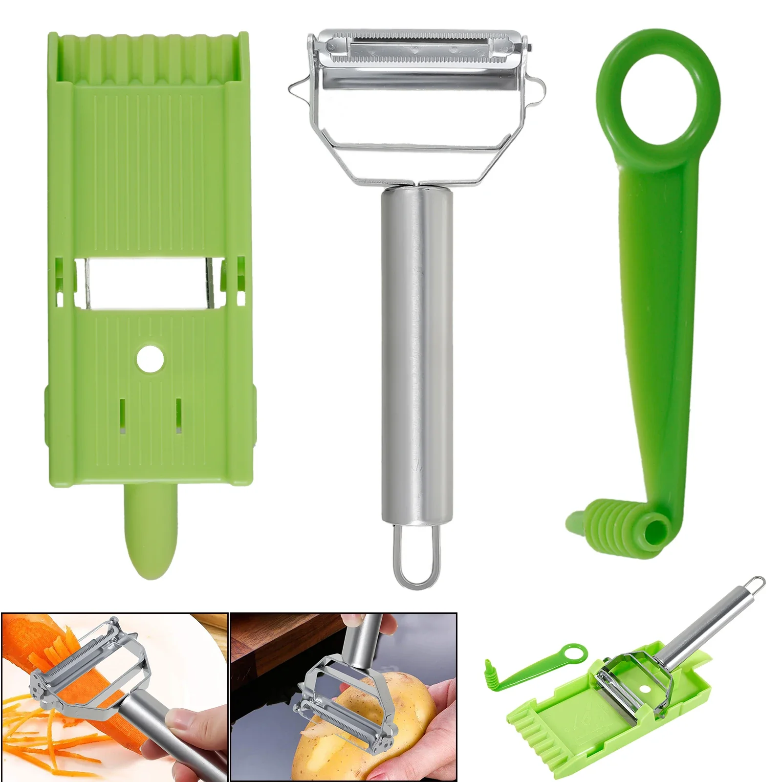 

Vegetable Peeler Multifunctional Fruit Vegetable Peeler Grater Julienne Carrot Potato Cucumber Peeler Cooking Kitchen Gadgets