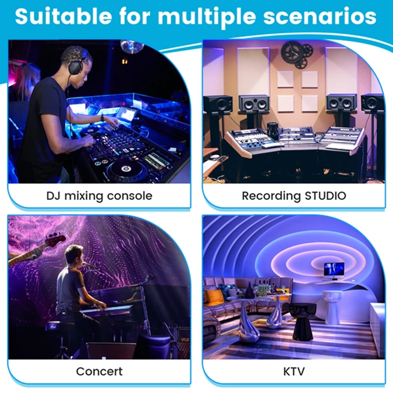 SM57 Mini Dynamic Microphone Stereo Studio Mic KTV Wired Handheld Mic Universal For Cell Phone PC Voice Recording image 2