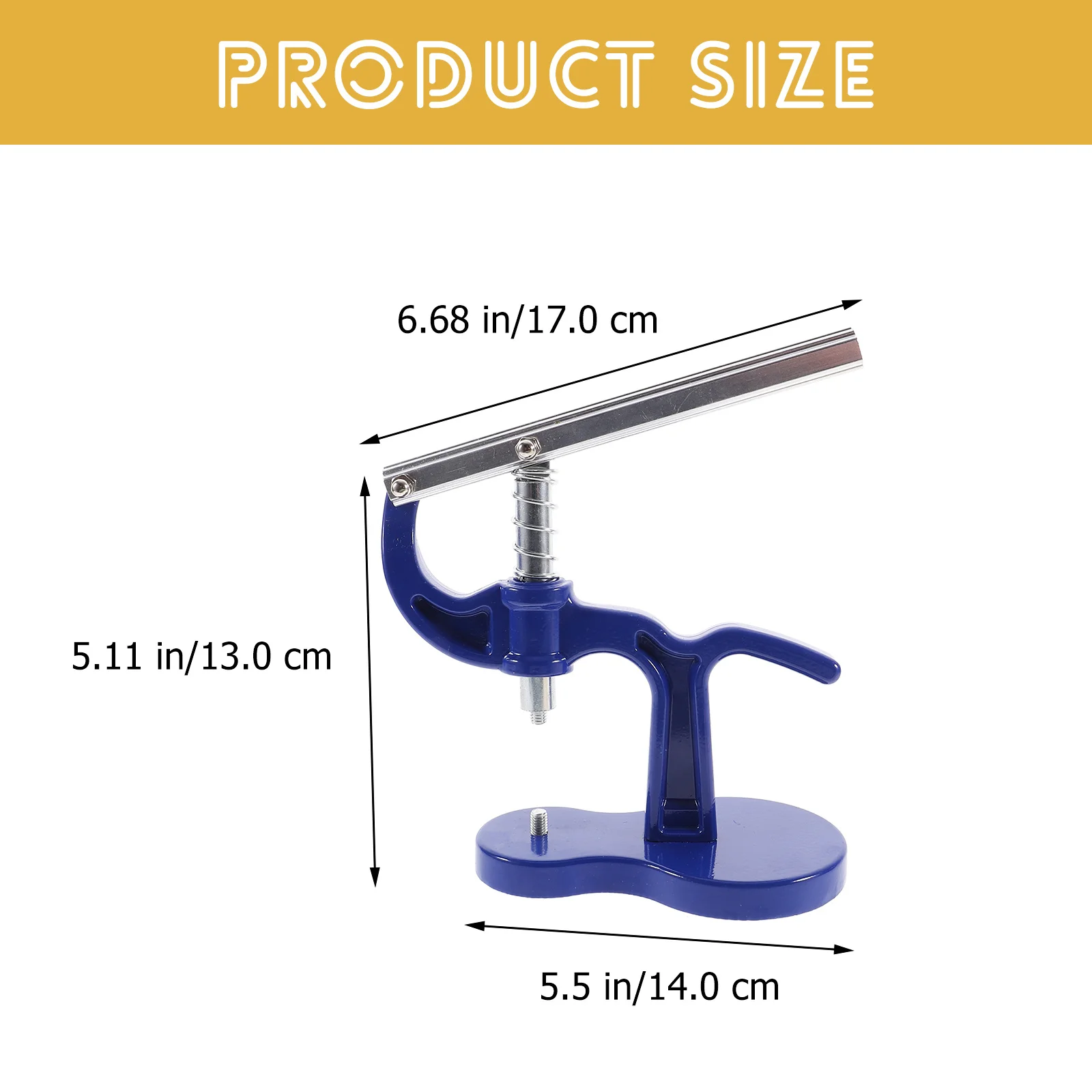 

Watch Replacement Tool Watch Case Press Closer Repair Tools Sturdy Metal Press ABS Dies Off Easily Quartz